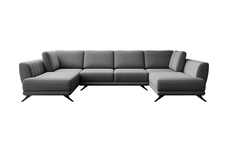 Katun Bäddsoffa Dubbelschäslong - Grå - Möbler - Soffa - Bäddsoffa