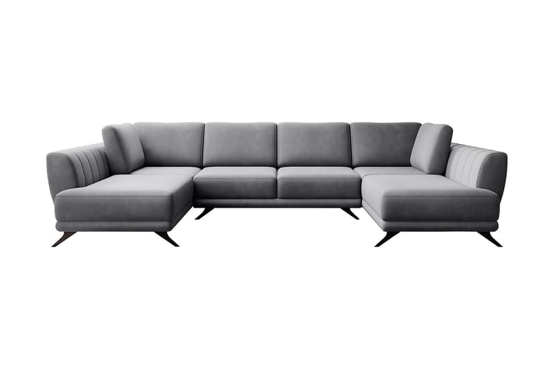 Katun Bäddsoffa Dubbelschäslong - Grå - Möbler - Soffa - Bäddsoffa