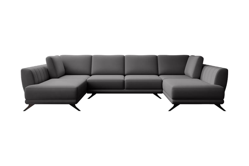 Katun Bäddsoffa Dubbelschäslong - Grå - Möbler - Soffa - Bäddsoffa