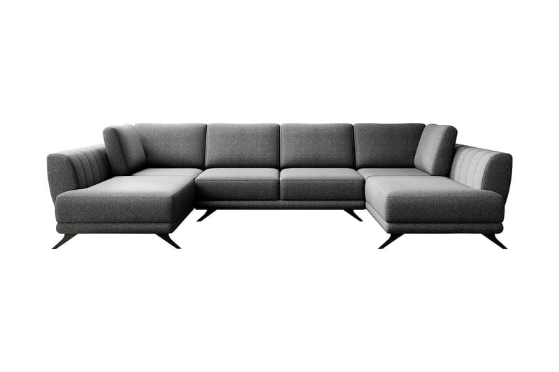 Katun Bäddsoffa Dubbelschäslong - Grå - Möbler - Soffa - Bäddsoffa