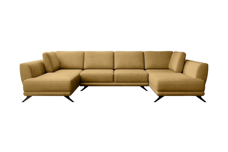 Katun Bäddsoffa Dubbelschäslong - Gul - Möbler - Soffa - Bäddsoffa