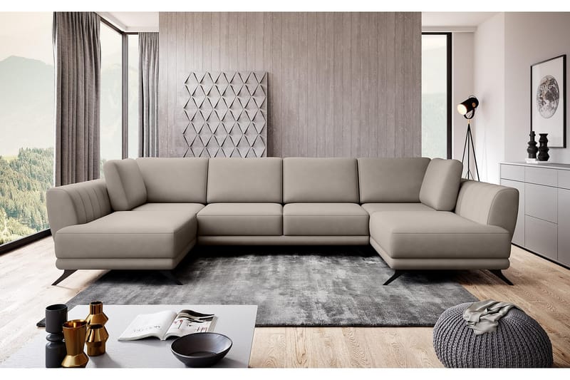 Katun Bäddsoffa Dubbelschäslong - Ljusbeige - Möbler - Soffa - Bäddsoffa