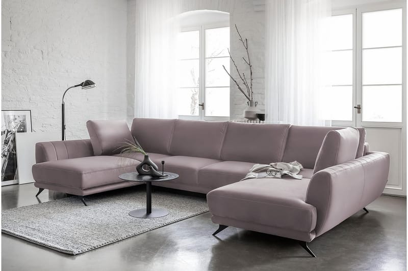 Katun Bäddsoffa Dubbelschäslong - Ljusrosa - Möbler - Soffa - Bäddsoffa