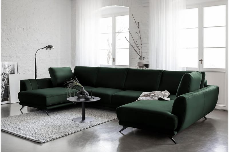 Katun Bäddsoffa Dubbelschäslong - Mörkgrön - Möbler - Soffa - Bäddsoffa