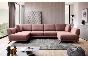 Katun Bäddsoffa Dubbelschäslong - Rosa - Möbler - Soffa - Bäddsoffa