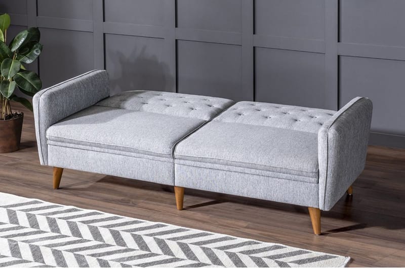 Keena Bäddsoffa 3-sits - Grå - Möbler - Soffa - Bäddsoffa