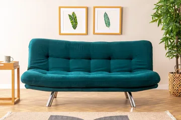 Kingaroy Bäddsoffa 3-sits 175x110 cm - Grön - Möbler - Soffa - Bäddsoffa
