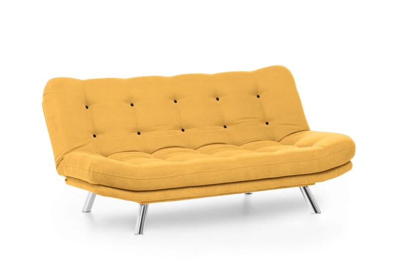 Kingaroy Bäddsoffa 3-sits 200x104 cm - Senapsgul - Möbler - Soffa - Bäddsoffa