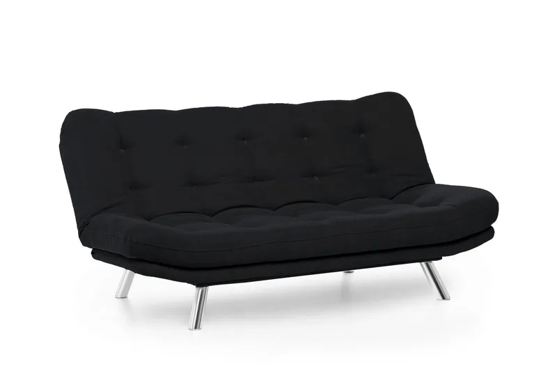 Kingaroy Bäddsoffa 3-sits 200x104 cm - Svart - Möbler - Soffa - Bäddsoffa