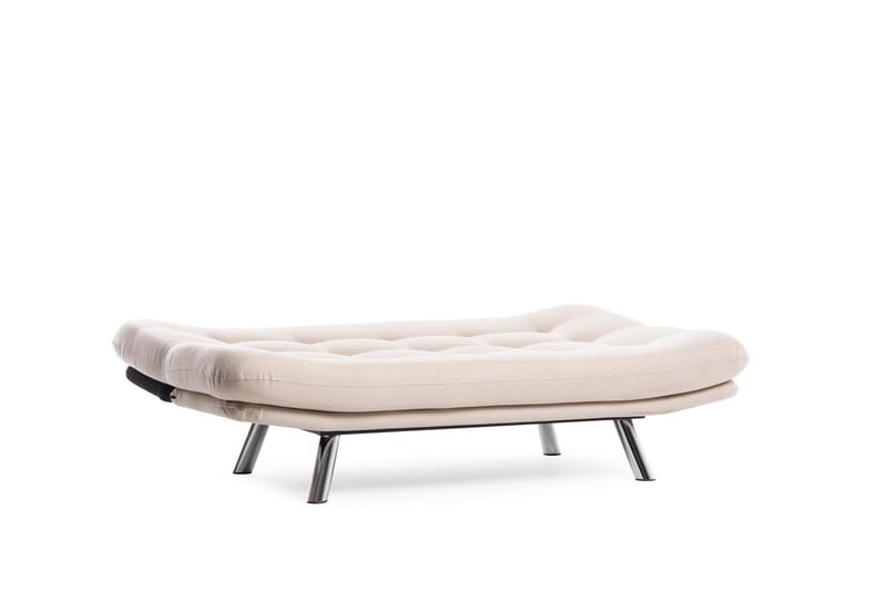 Kingaroy Längsbäddad Bäddsoffa 100x175 cm i Linne - Krämbeige - Möbler - Soffa - Bäddsoffa
