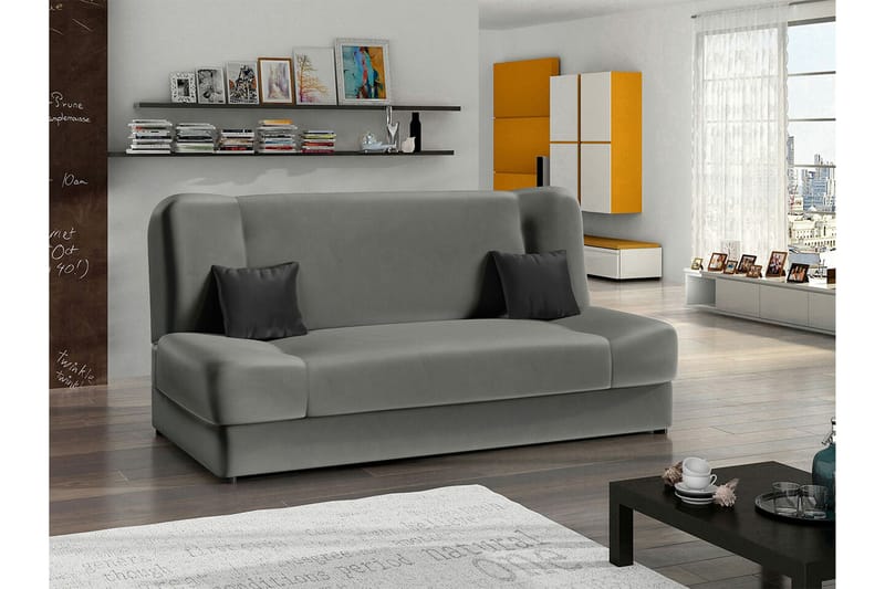 Kintore 2-sits Bäddsoffa - Grå - Möbler - Soffa - Bäddsoffa