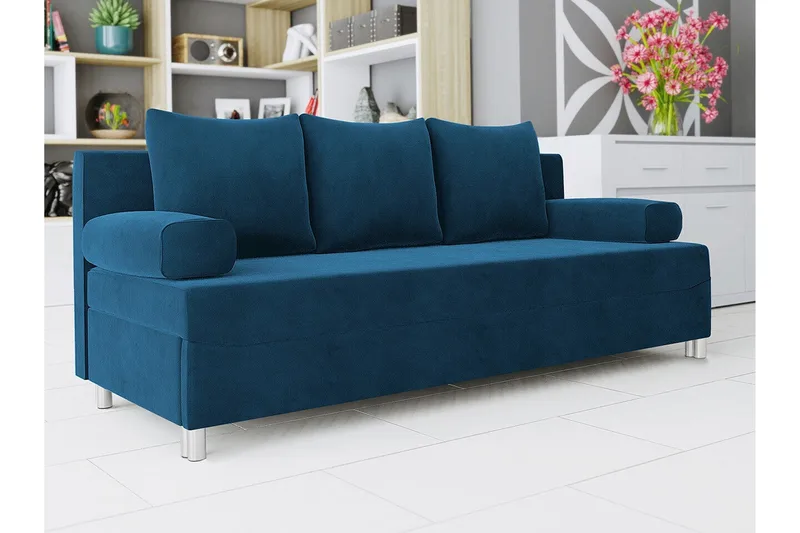 Kintore 2-sits Bäddsoffa NO_BRAND Dark blue - Möbler - Soffa - Bäddsoffa