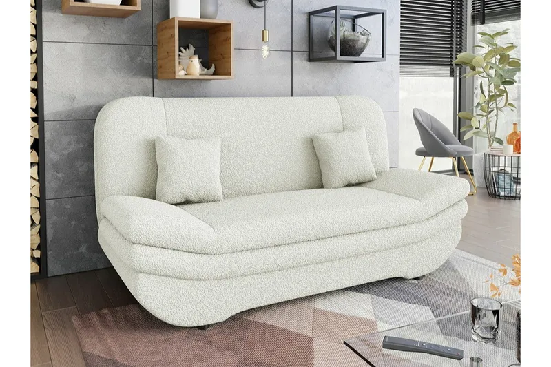 Kintore 2-sits Bäddsoffa NO_BRAND White - Möbler - Soffa - Bäddsoffa