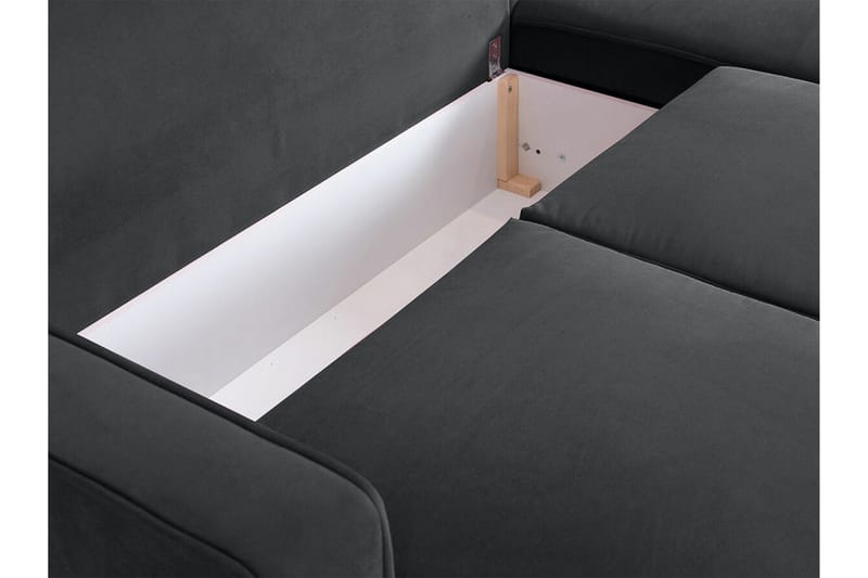 Kintore 3-sits Hörnbäddsoffa - Blå - Möbler - Soffa - Bäddsoffa