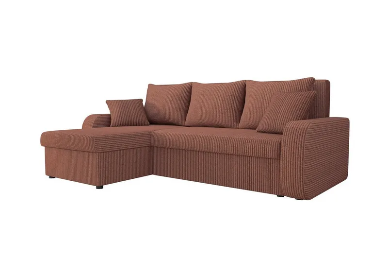 Kintore 3-sits Hörnbäddsoffa Brown, undefined
