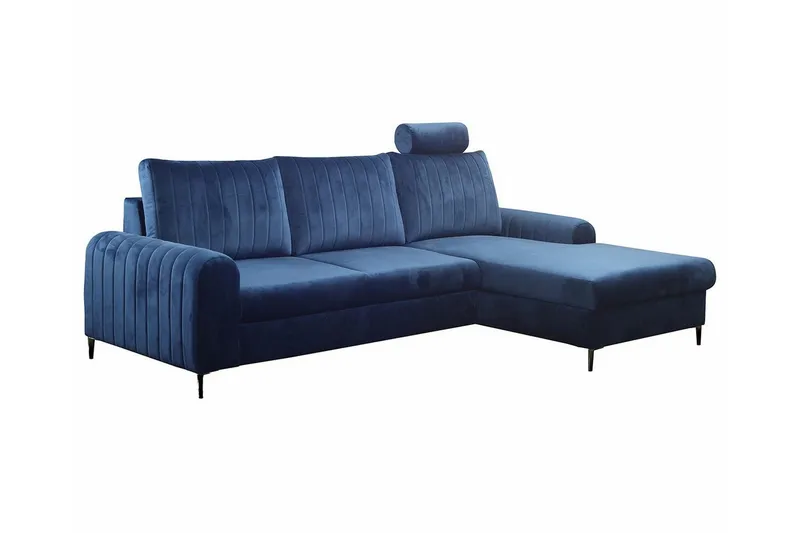 Kintore 3-sits Hörnbäddsoffa Dark blue, undefined