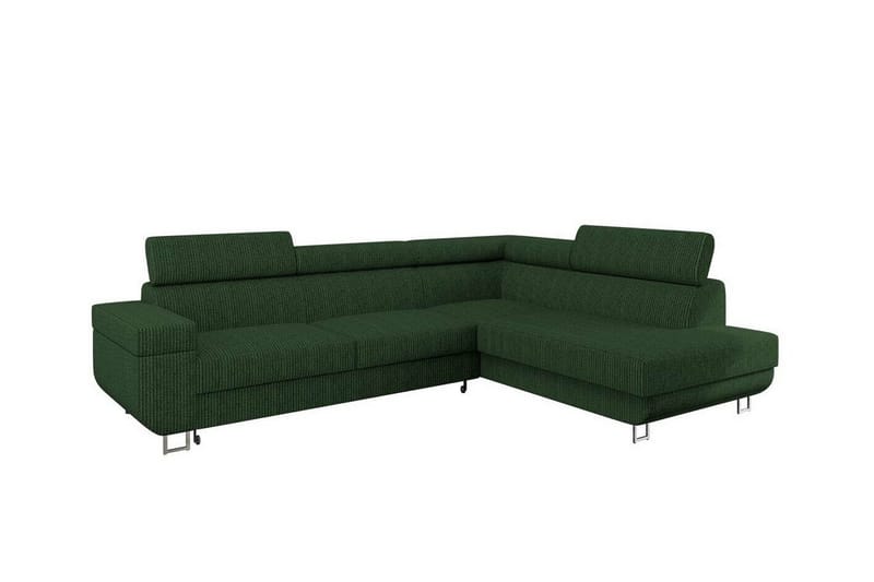 Kintore 3-sits Hörnbäddsoffa Dark green, undefined