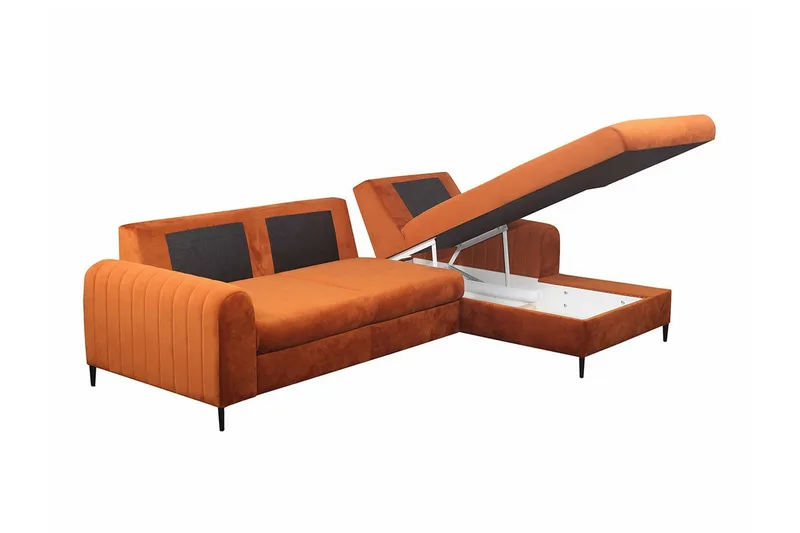 Kintore 3-sits Hörnbäddsoffa Dark green - Möbler - Soffa - Bäddsoffa