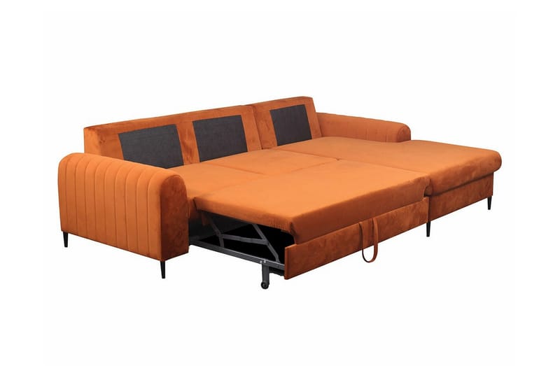 Kintore 3-sits Hörnbäddsoffa Dark green - Möbler - Soffa - Bäddsoffa