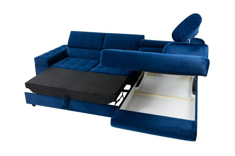 Kintore 3-sits Hörnbäddsoffa Dark red - Möbler - Soffa - Bäddsoffa