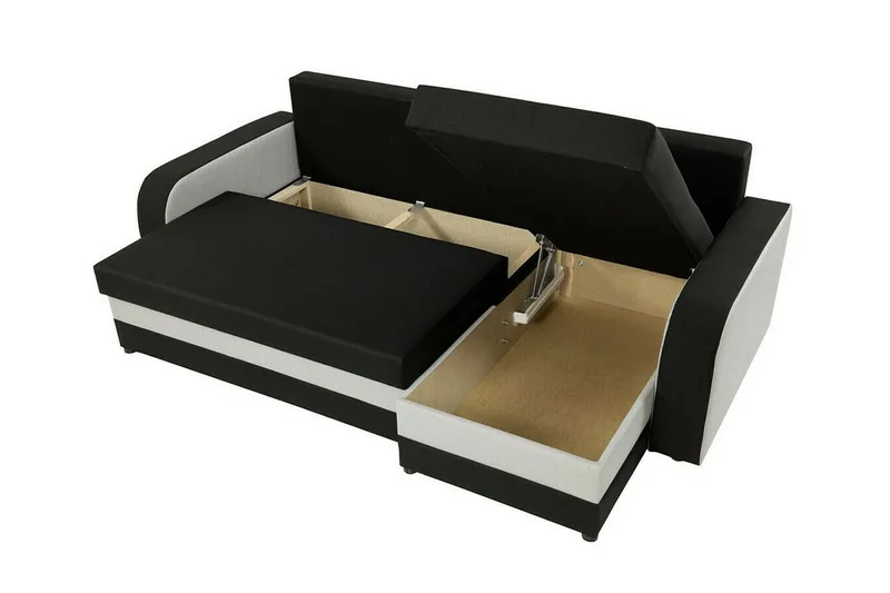 Kintore 3-sits Hörnbäddsoffa NO_BRAND Beige/Light beige - Möbler - Soffa - Bäddsoffa