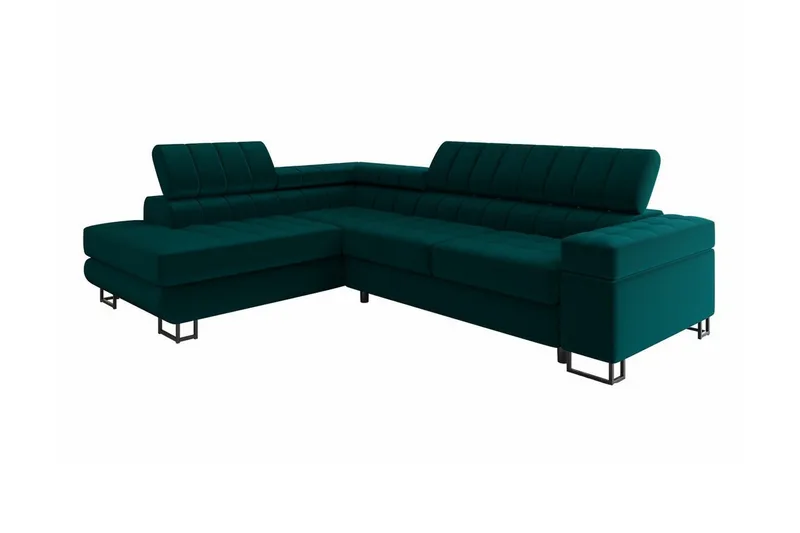 Kintore 3-sits Hörnbäddsoffa NO_BRAND Dark green, undefined