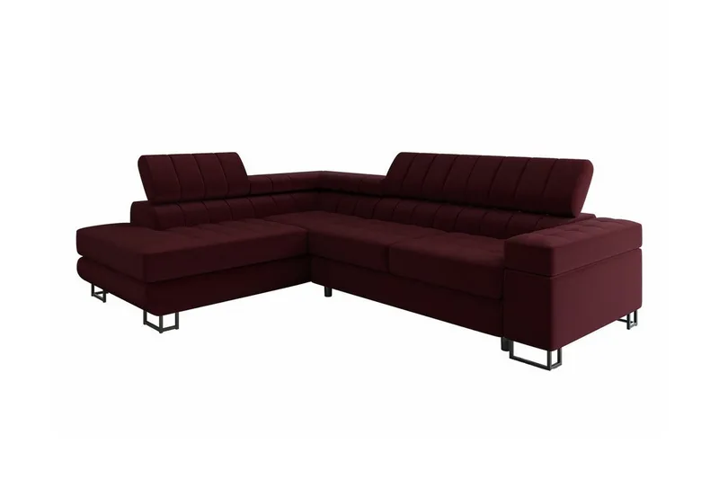 Kintore 3-sits Hörnbäddsoffa NO_BRAND Dark red, undefined