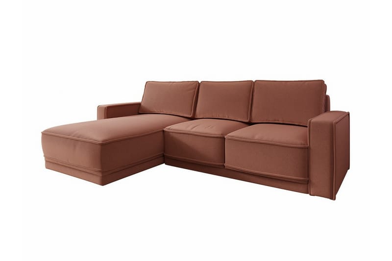 Kintore 3-sits Hörnbäddsoffa - Rosa - Bäddsoffa - Hörnbäddsoffa