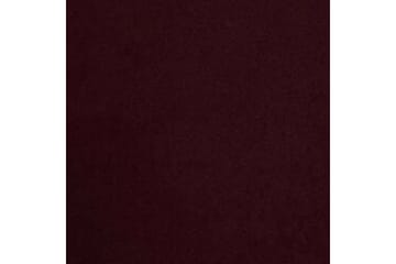 Kintore 3-sits Vänster Hörnbäddsoffa 123x192 cm med Förvaring i Sammet - Bordeaux - Möbler - Soffa - Bäddsoffa