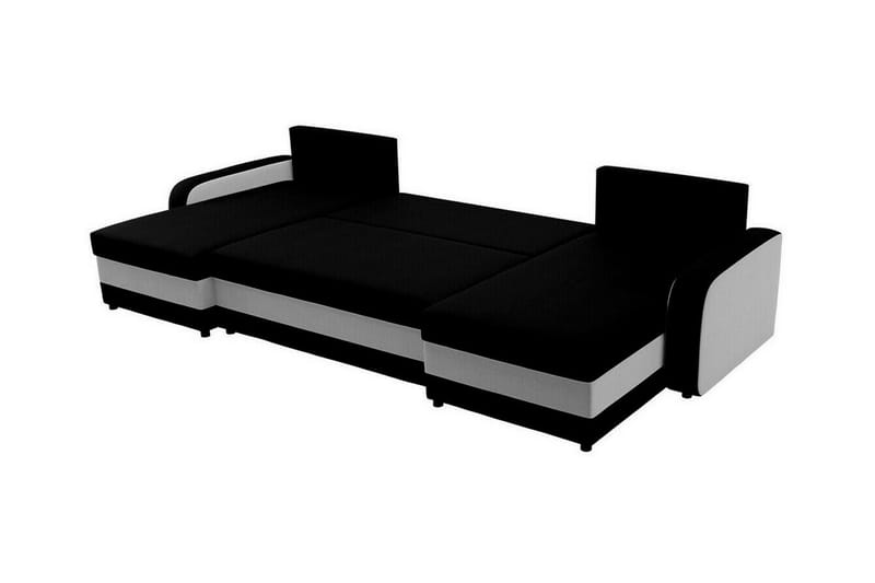 Kintore 4-sits Hörnbäddsoffa Black/Grey, undefined