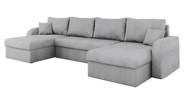 Kintore 4-sits Hörnbäddsoffa Black/Grey - Möbler - Soffa - Bäddsoffa