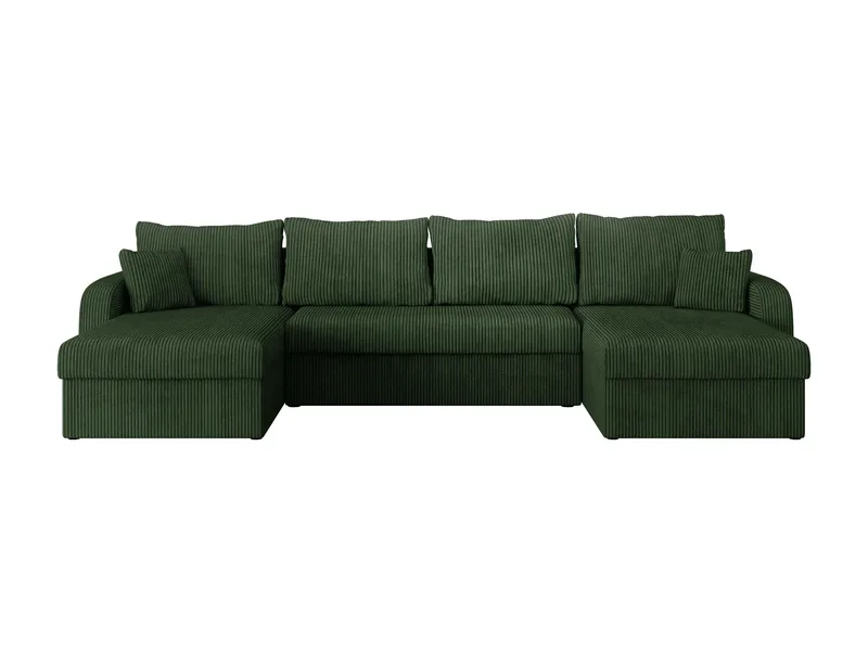 Kintore 4-sits Hörnbäddsoffa Black/Light grey - Möbler - Soffa - Bäddsoffa