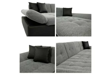 Kintore 4-sits Hörnbäddsoffa Brown - Möbler - Soffa - Bäddsoffa