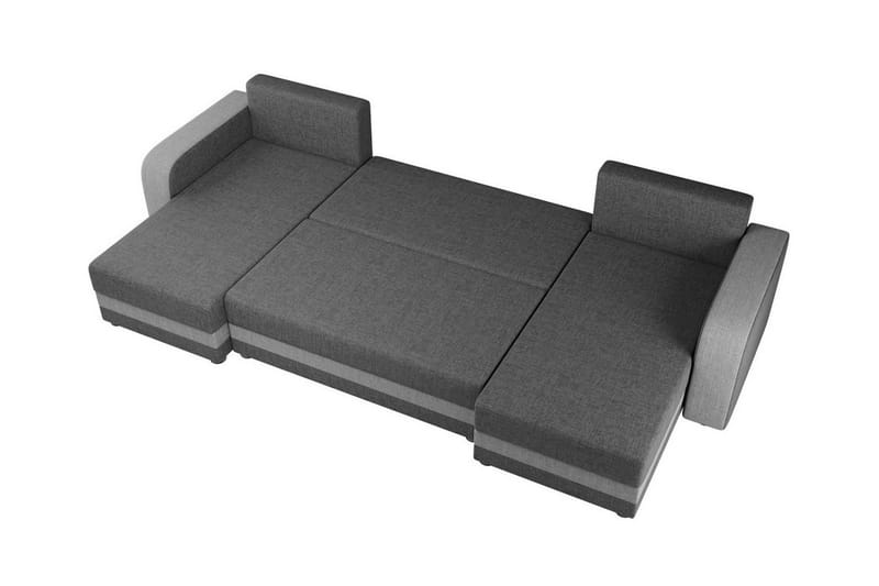 Kintore 4-sits Hörnbäddsoffa Dark grey - Möbler - Soffa - Bäddsoffa