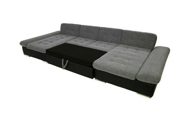 Kintore 4-sits Hörnbäddsoffa NO_BRAND Dark blue - Möbler - Soffa - Bäddsoffa