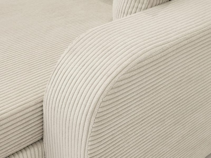 Kintore 4-sits U-formad Hörnbäddsoffa med Schäslong i Tyg - Blå - Möbler - Soffa - Bäddsoffa