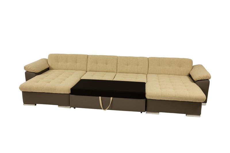 Kinzer Bäddsoffa Dubbeldivan 4-sits - Grå - Möbler - Soffa - Bäddsoffa