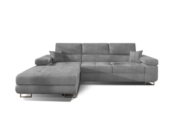 Klinka Bäddsoffa med Divan Vänster - Grå - Möbler - Soffa - Bäddsoffa