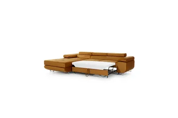 Klinka Bäddsoffa med Divan Vänster - Grå/Svart - Möbler - Soffa - Bäddsoffa