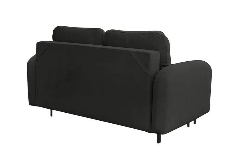 Knocklong 2-sits Bäddsoffa Black - Möbler - Soffa - Bäddsoffa