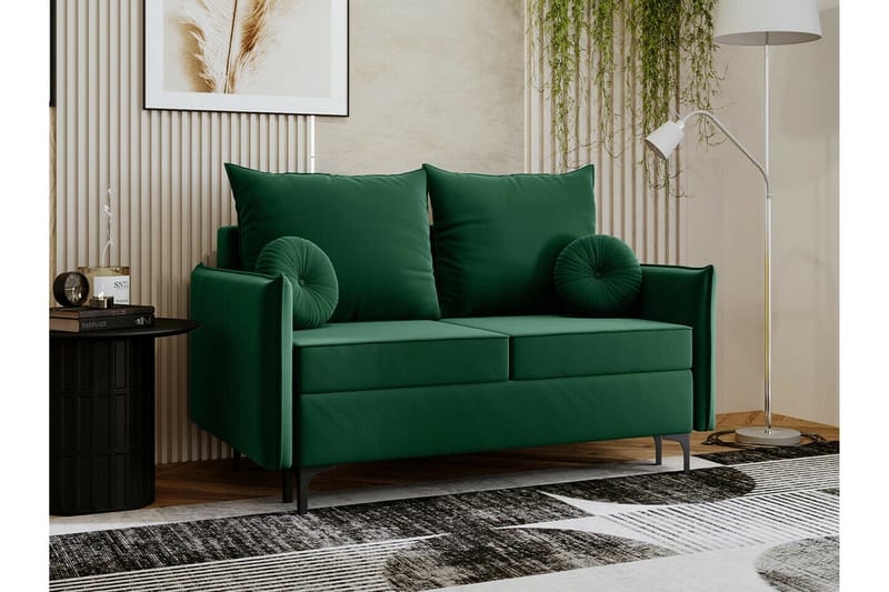 Knocklong 2-sits Bäddsoffa - Grön - Möbler - Soffa - Bäddsoffa