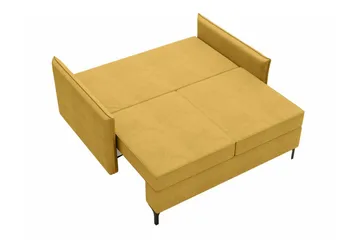 Knocklong 2-sits Bäddsoffa - Gul - Möbler - Soffa - Bäddsoffa
