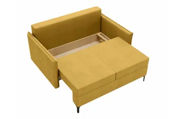 Knocklong 2-sits Bäddsoffa - Gul - Möbler - Soffa - Bäddsoffa