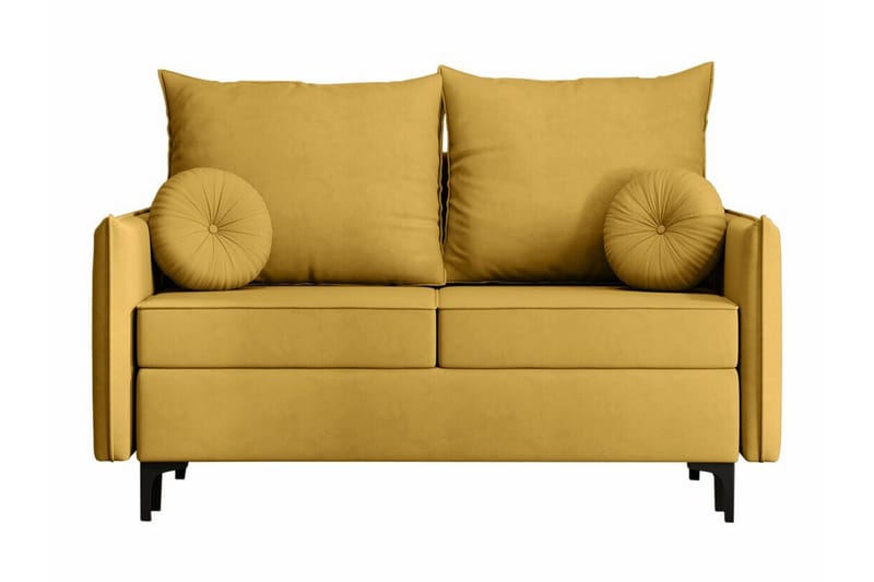 Knocklong 2-sits Bäddsoffa, Gul