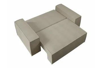 Knocklong 2-sits Bäddsoffa - Ljusgrå - Möbler - Soffa - Bäddsoffa