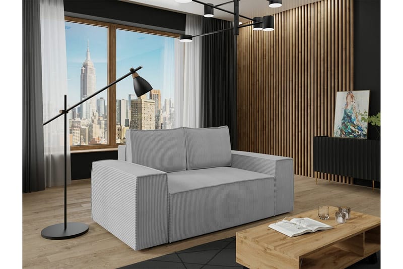 Knocklong 2-sits Bäddsoffa - Ljusgrå - Möbler - Soffa - Bäddsoffa