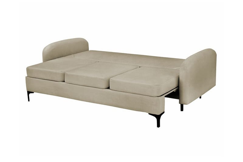Knocklong 2-sits Bäddsoffa NO_BRAND beige - Möbler - Soffa - Bäddsoffa