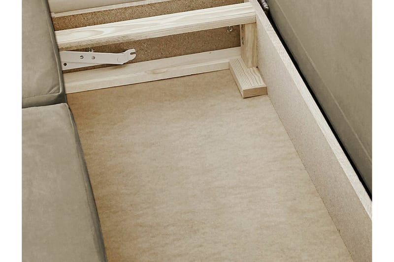 Knocklong 2-sits Bäddsoffa NO_BRAND beige - Möbler - Soffa - Bäddsoffa