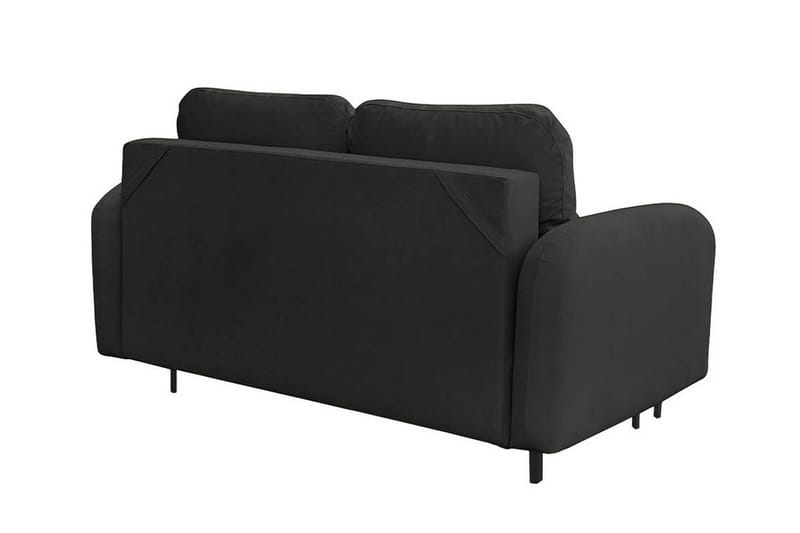 Knocklong 2-sits Bäddsoffa NO_BRAND Black - Möbler - Soffa - Bäddsoffa