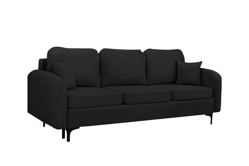 Knocklong 2-sits Bäddsoffa NO_BRAND Black, undefined